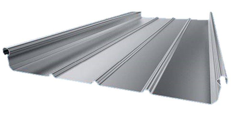 Zinc standing seam roofs