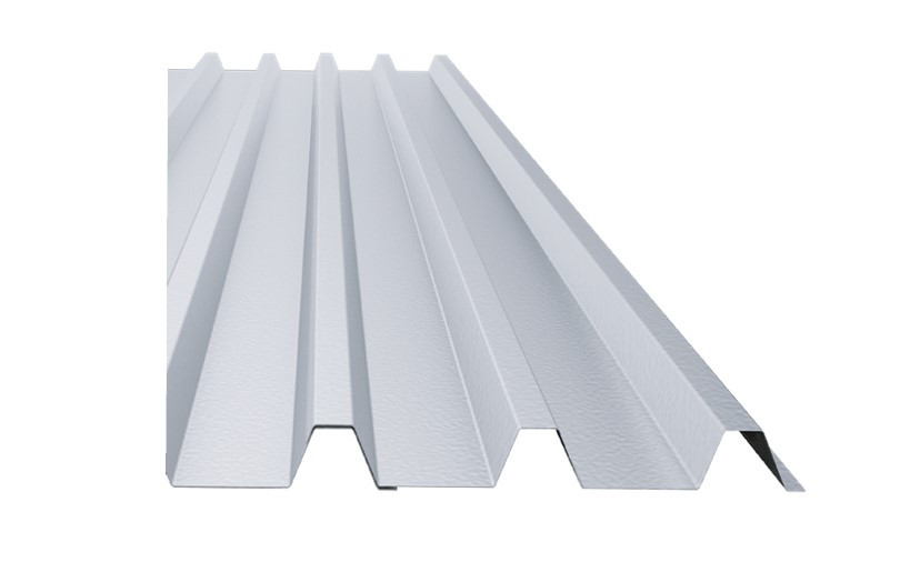 trapeziodal roof for solar mountings